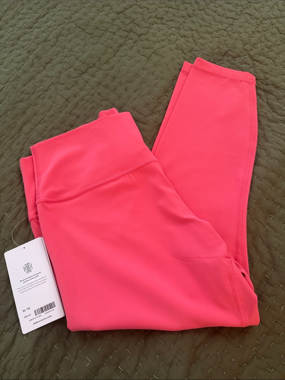 Athleta Women’s Transcend Tight 7/8 XL/TG - Picture 4 of 5